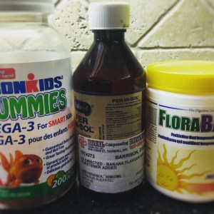 Vitamin, iron & probiotic